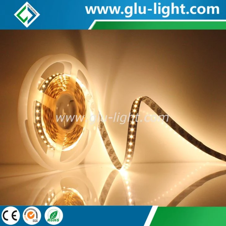 Ard CRI CCT Intiúntha 240leds/m 3014 Dédhath Solais Stiall Flex faoi stiúir