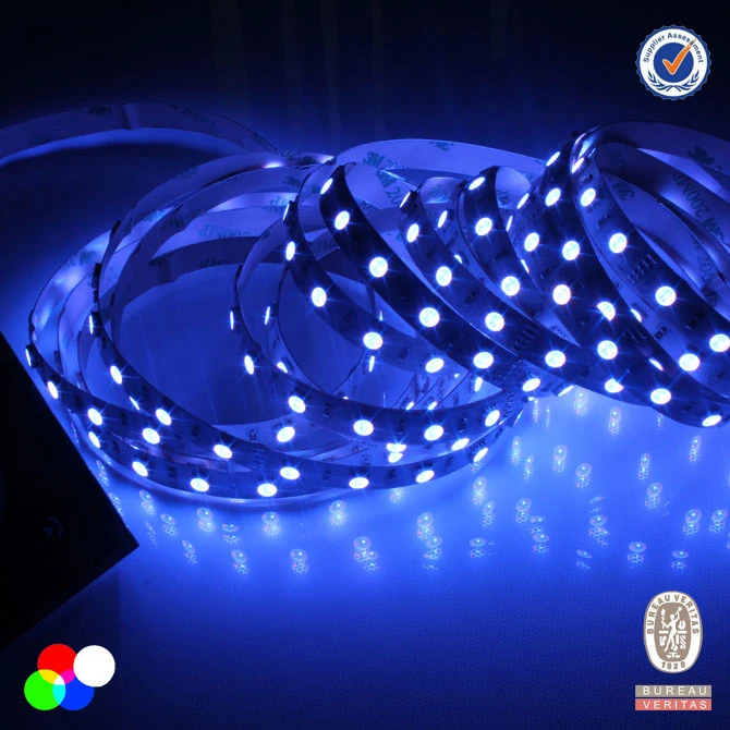 High CRI Ra80 12mm 24V 4 colors in 1 high brightness epistar chip RGBW led stripe 60leds/m